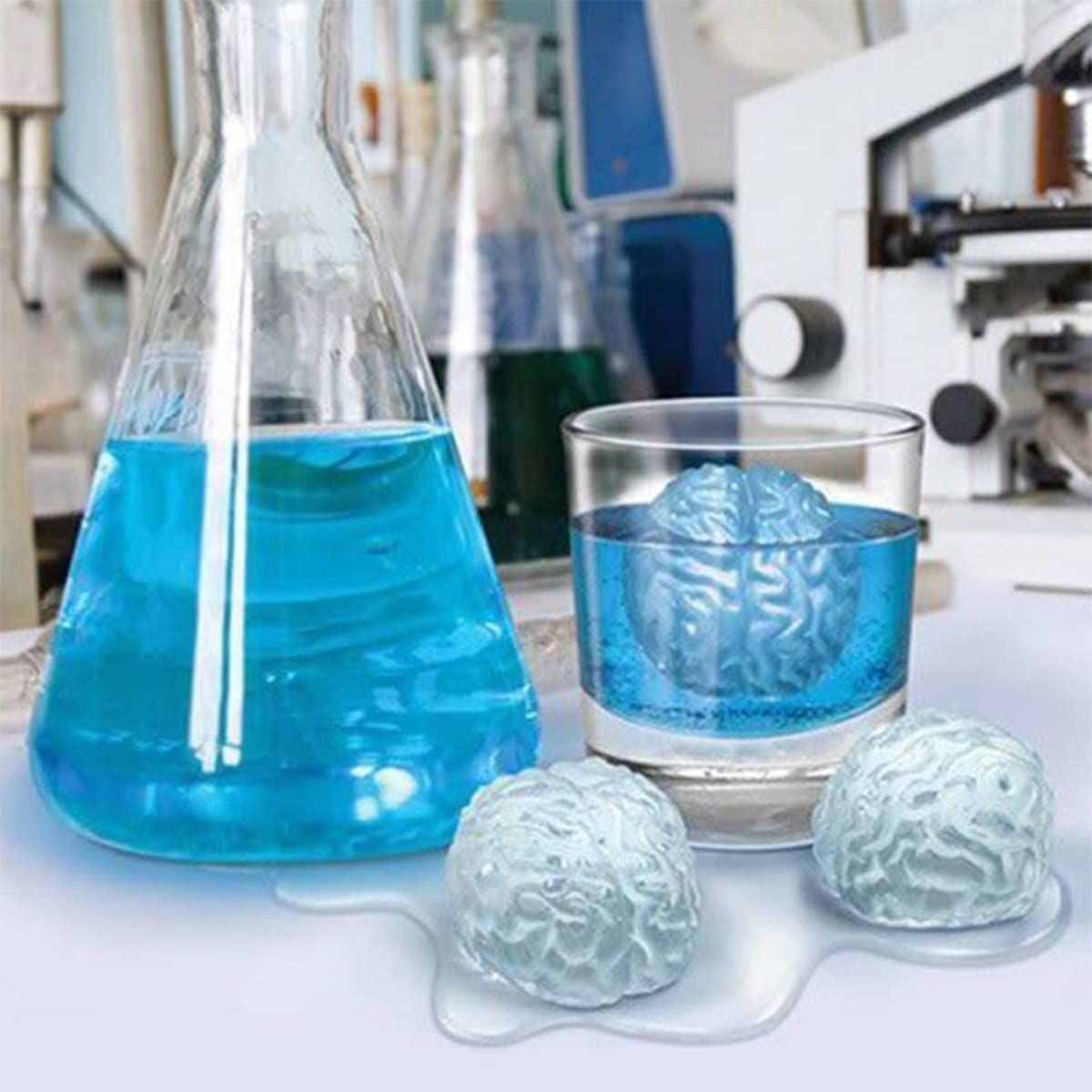 Ice Cube Tray with Lid, Ice Maker Mold for Freezer with Container, for view 3