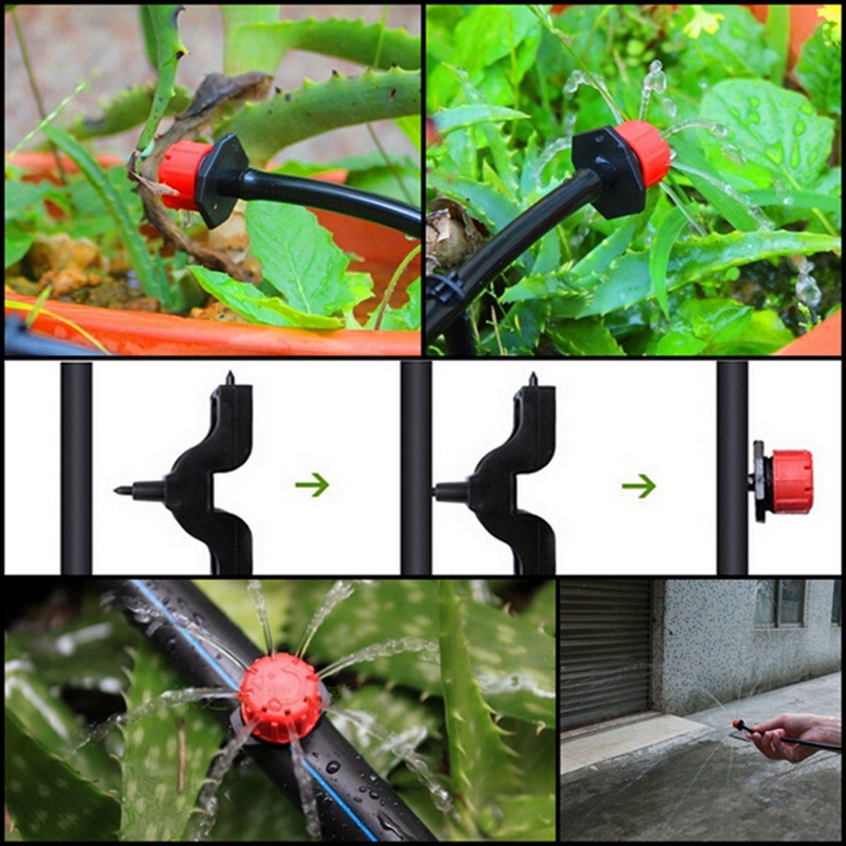 Adjustable Irrigation Drippers Sprinklers view 2