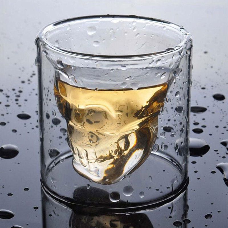 Crystal Skull Shot Glasses Beer Cup view 4