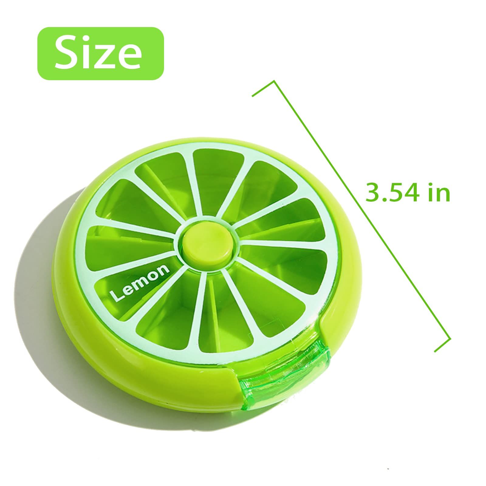 Pill Cases Pill Box Weekly 3 Times 7 Compartments Large Medicine Pill view 3