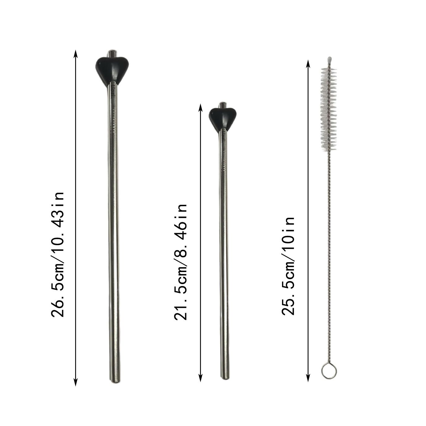 Anti Wrinkle Straw,Stainless-Steel anti-wrinkle drinking straws,Reusable view 2