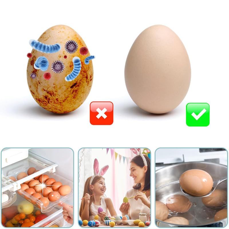 Egg Brush Cleaner Silicone Egg Brush Reusable Egg Scrubber Easy to Clean view 4