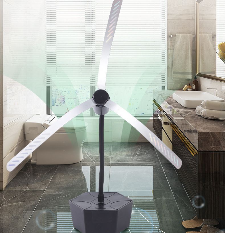 Fly Fans for Table, 2Pcs Fly Fans Keep Flies Away from Food, High Battery view 5