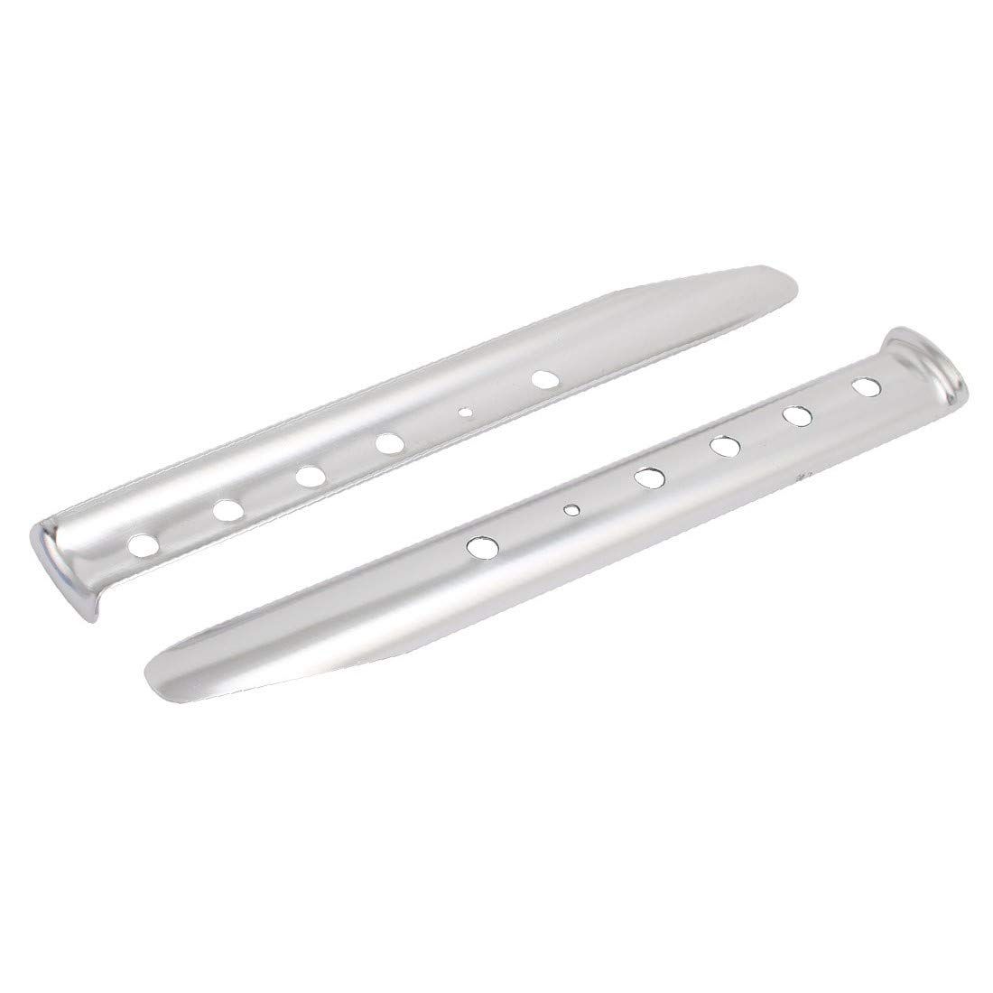Snow Sand Tent Stakes Pegs Aluminum U-Shaped Lightweight Heavy Duty Ground view 4