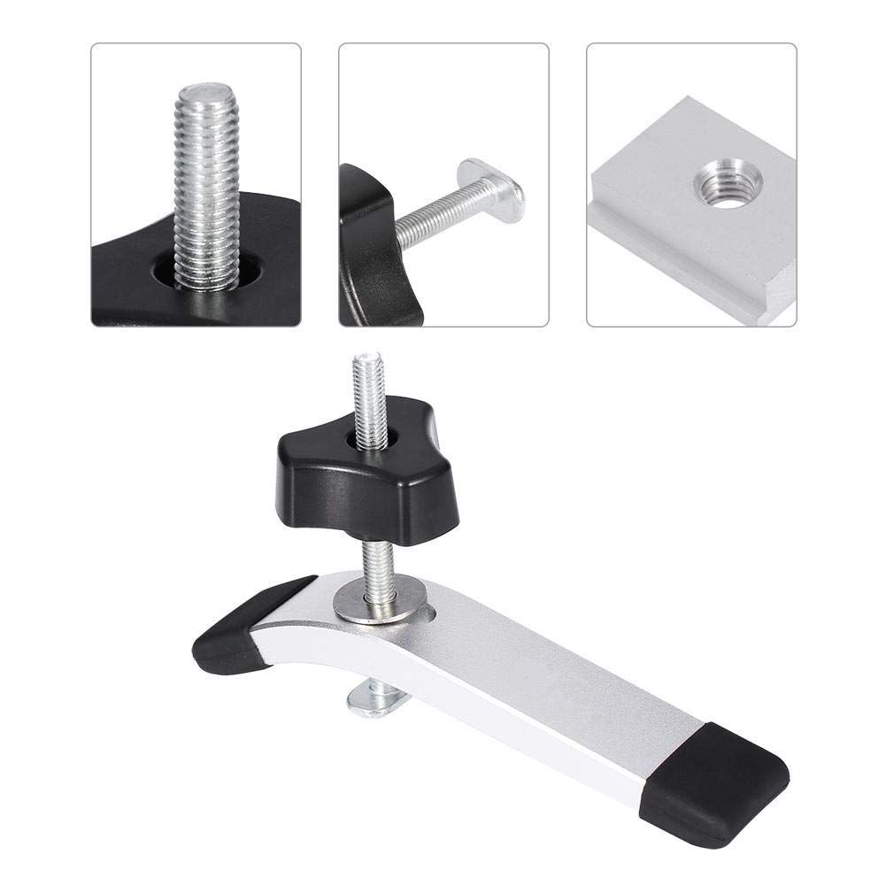 T Slot Clamp Set T Tracks Hold Down Clamps 5/16in T Bolt Hold Down Clamp Kit view 3