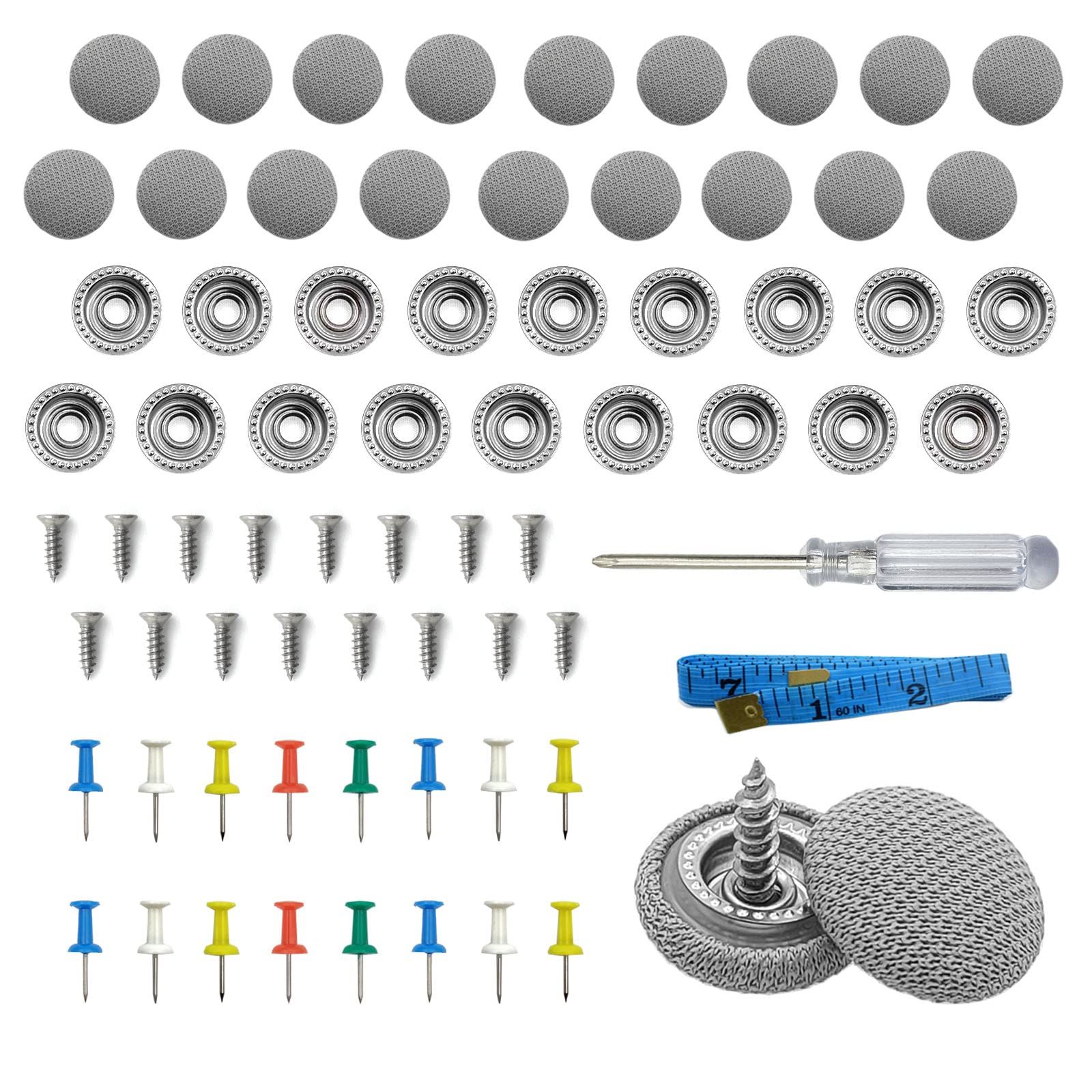 60PCS Car Roof Headliner Repair Kit — image 1