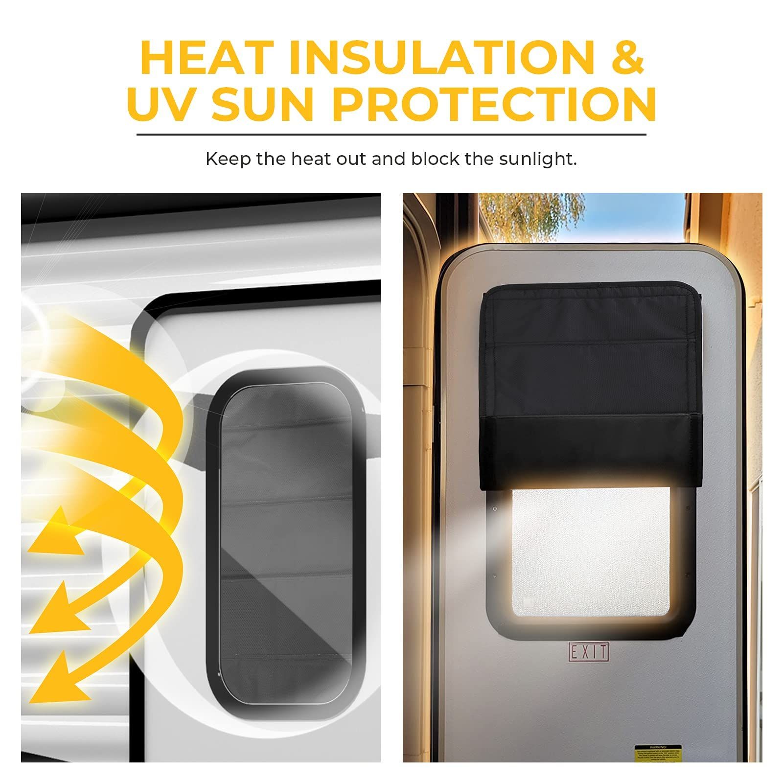 BougeRV RV Door Shade Cover view 4