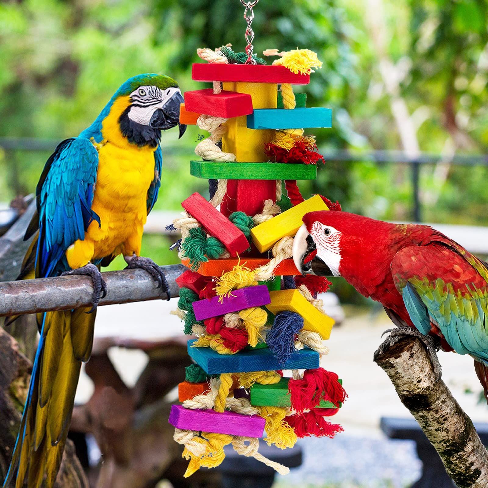 Extra Large Bird Parrot Toys for Macaws view 2