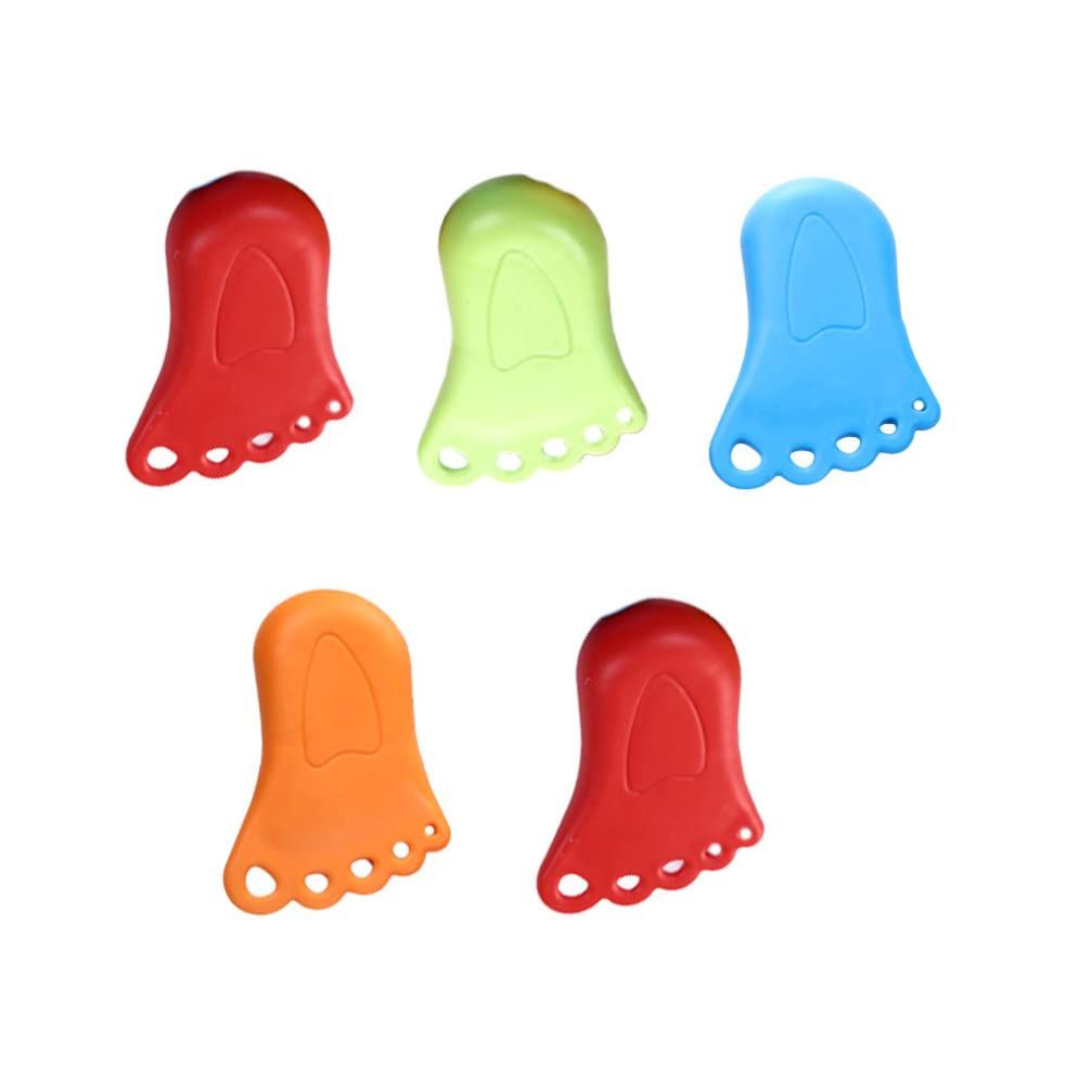 5pcs Door Stopper Baby Feet Shaped Door Stop Wedge Heavy Duty Door Holder