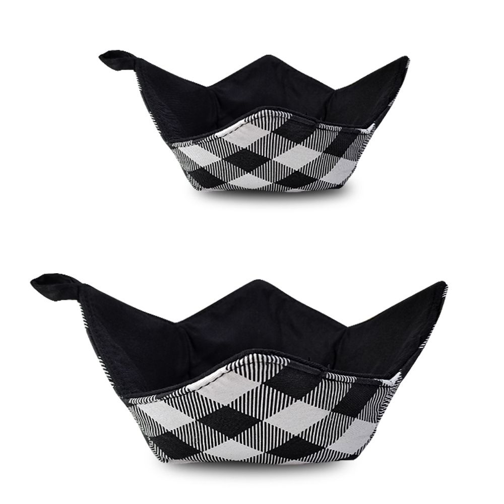 Bowl for Hot Food - Protects Hands From Hot Dishes - Microwave Bowl Holder Set