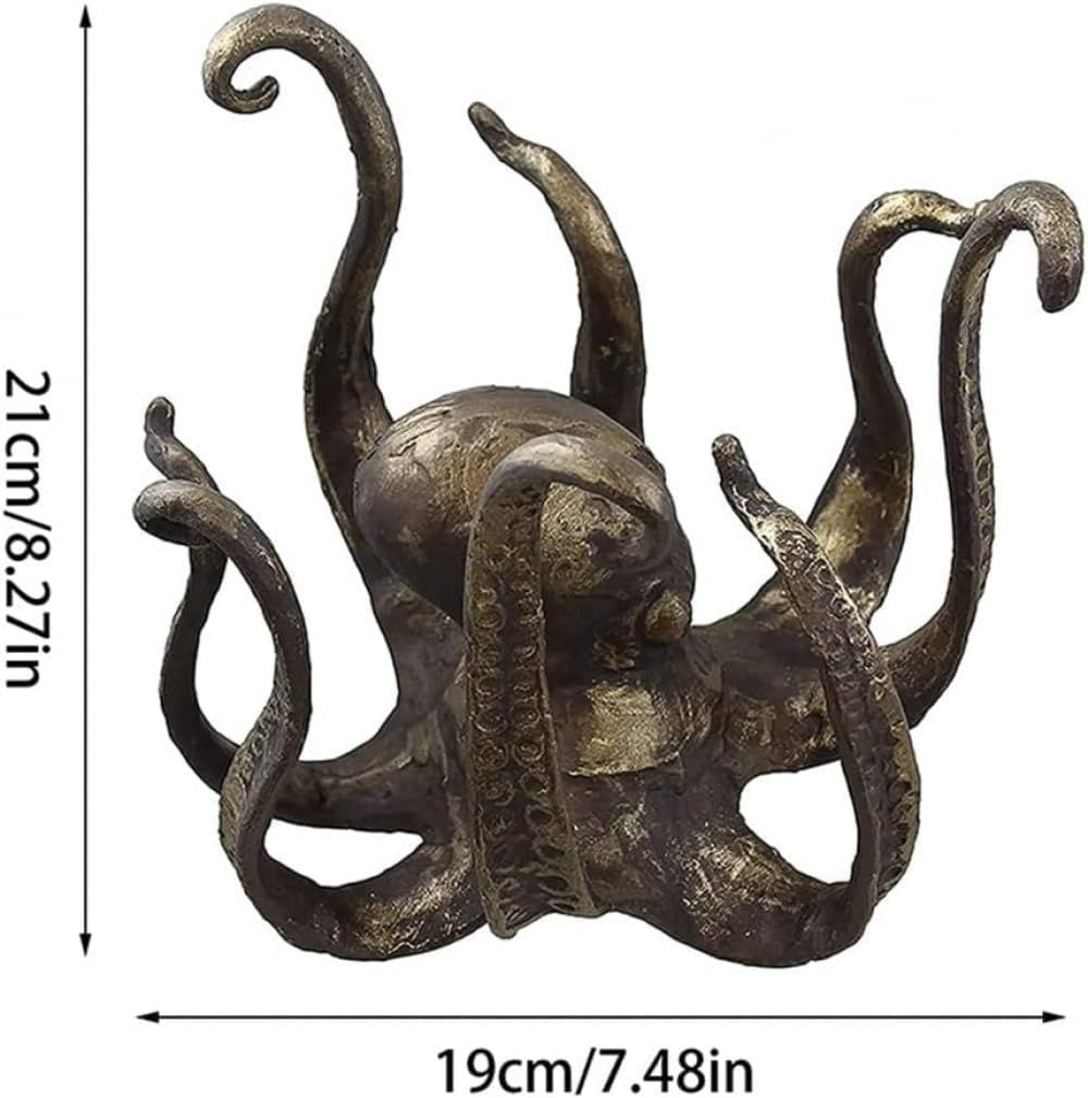 Octopus Mug , Vintage Nautical Octopus Cup Holder , Table Ornament, Jewelry view 5