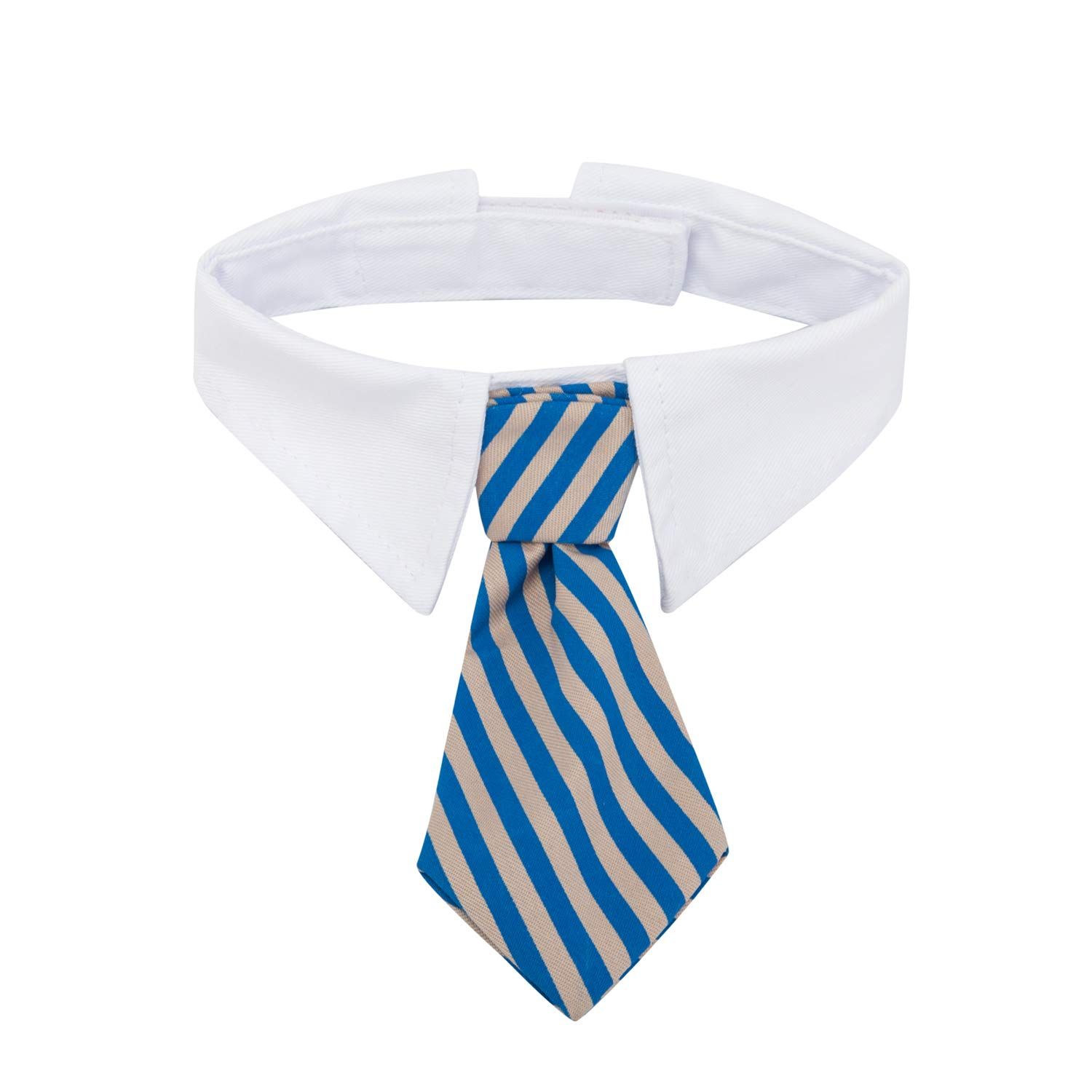 Pet Bowtie, Handcrafted Adjustable Formal Collar Neck Tie for Dogs & Cats (L