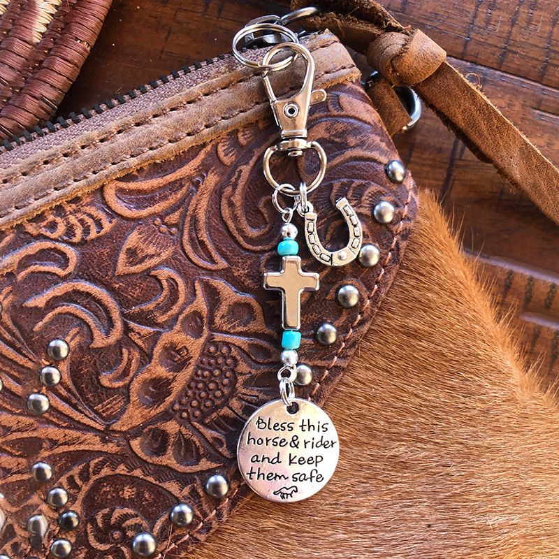 Horse Saddle and Bridle Charm Clip view 4