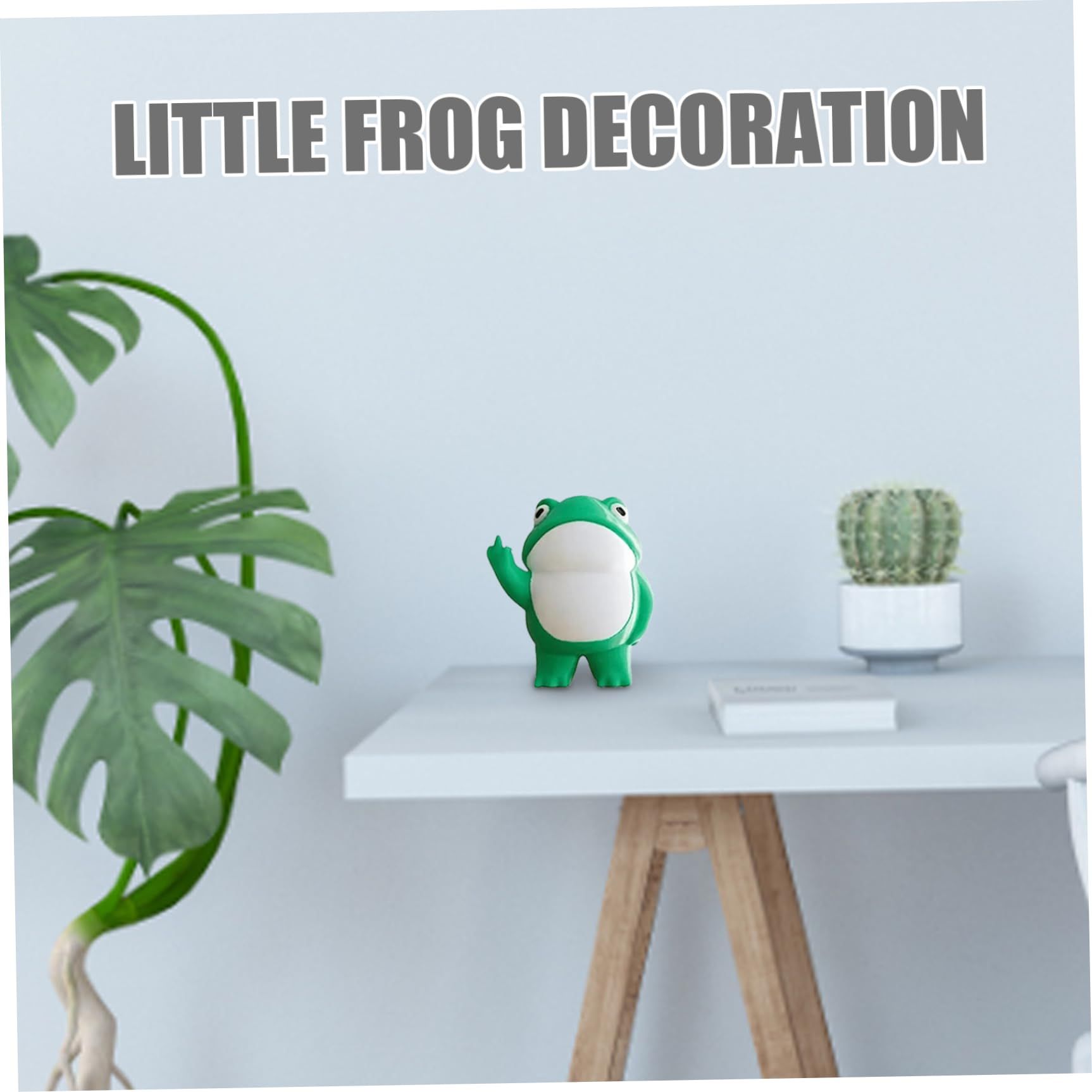 Rebellious Frog Figurine view 3