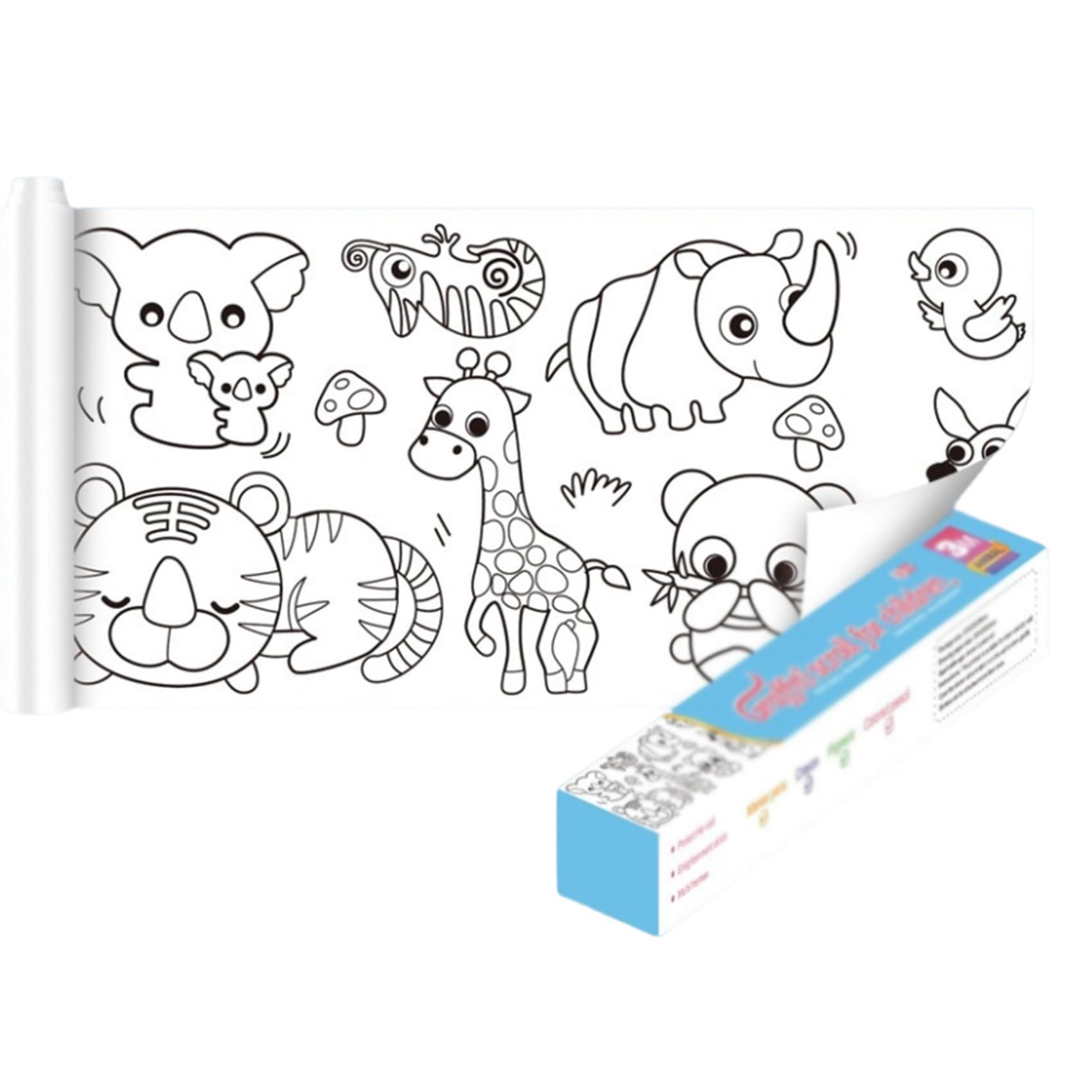 Art Coloring Roll, Art Coloring Paper, Art for Kids, Art Oversized Coloring