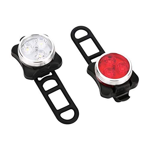 USB Rechargeable Bike Light Set view 5