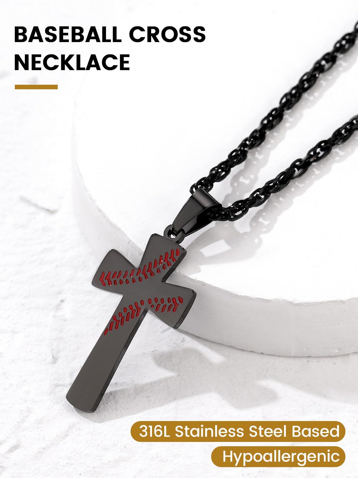 Sport Necklace for Men Boys view 2
