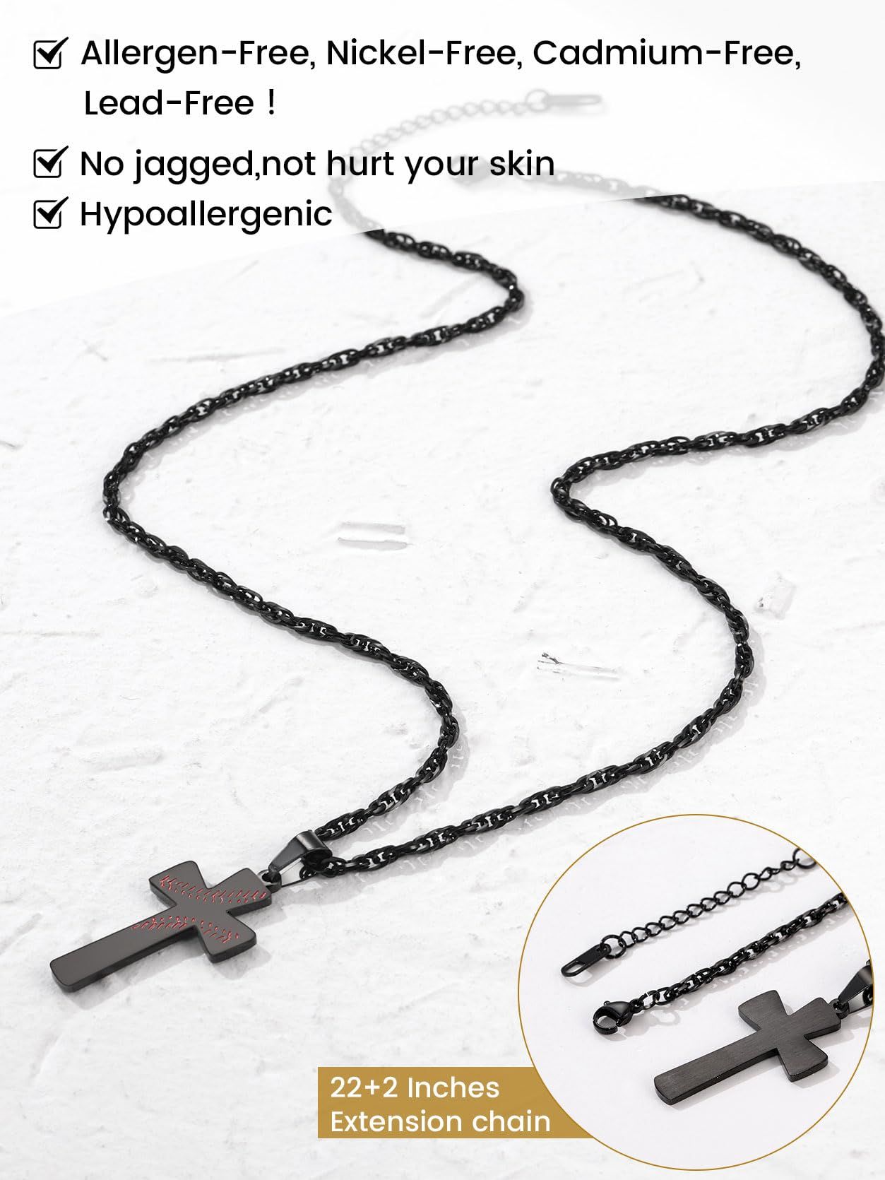 Sport Necklace for Men Boys view 4