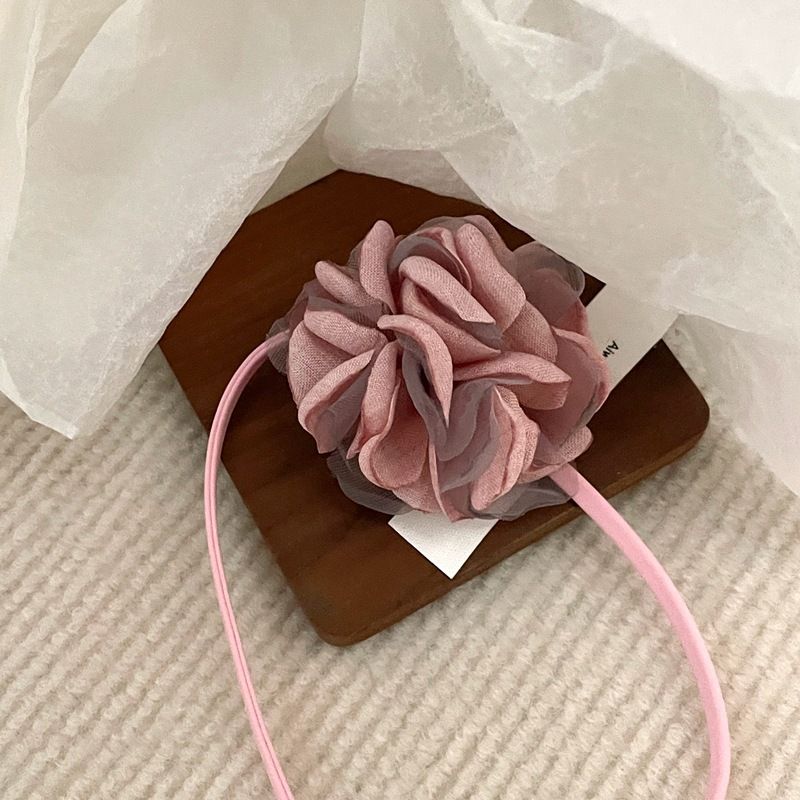 Flower Rosette Choker Necklace Cute Summer Essentials Accessories for Teen view 2