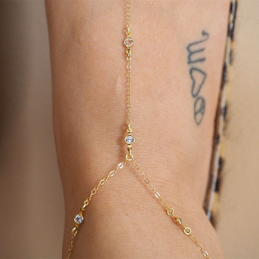 Exquisite women's ankle bracelet view 3