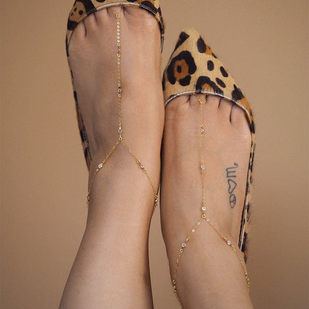 Exquisite women's ankle bracelet view 5