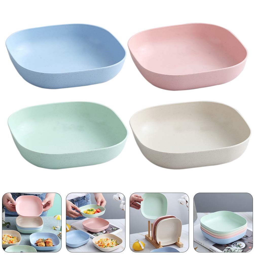 Square Cereal Bowls Set of 4 view 5