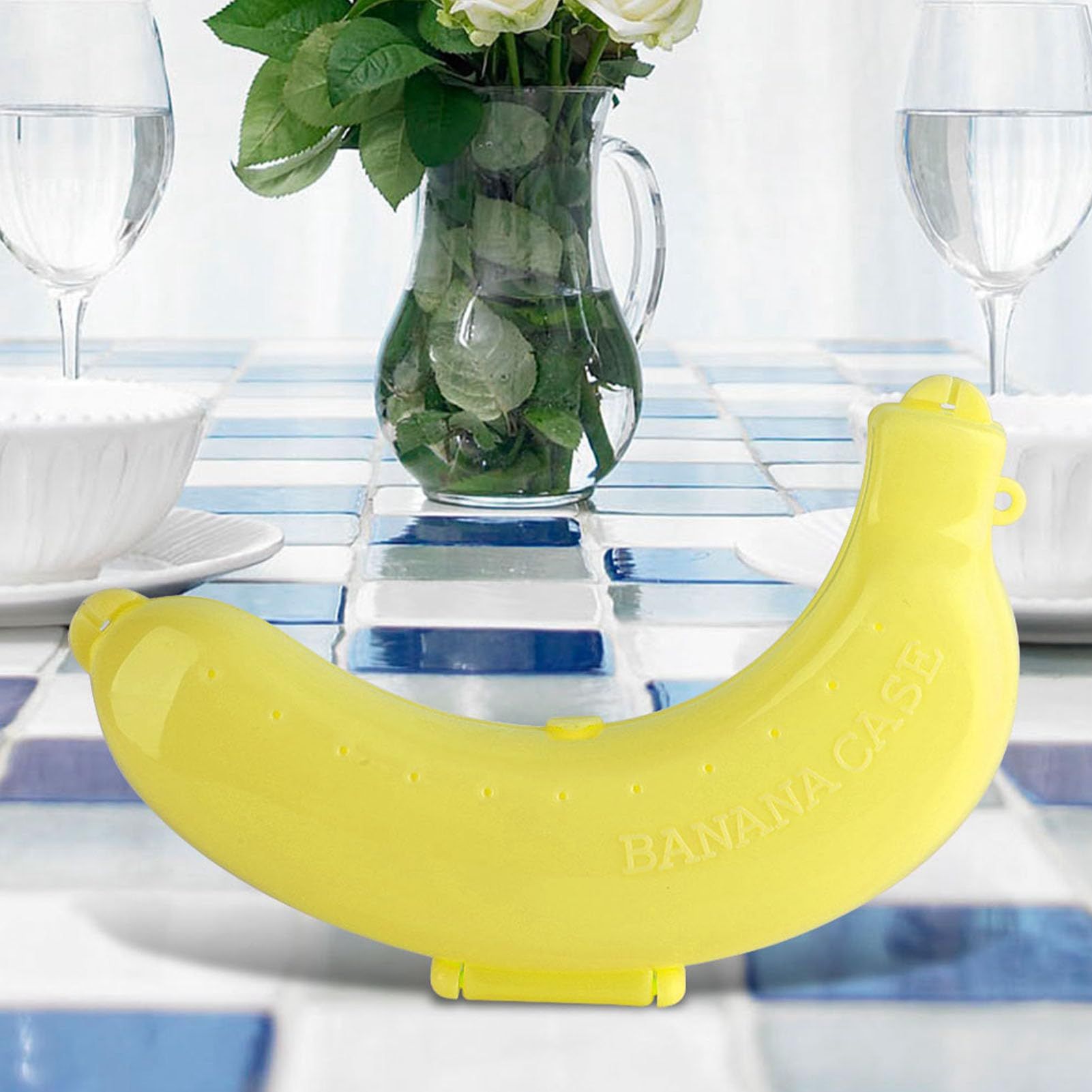 Portable Banana Saver Container Banana Box Case for Banana Storage Cute Fruit view 4