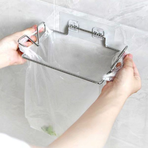 Trash Bag Holder for Cupboards Kitchen Cabinet Door view 5