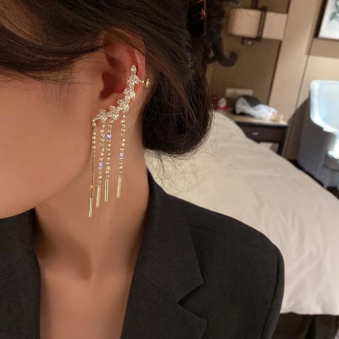 Trendy Women Stylish Crystal Drop Earrings view 4