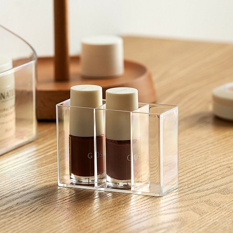 Acrylic cosmetics storage cabinet view 2
