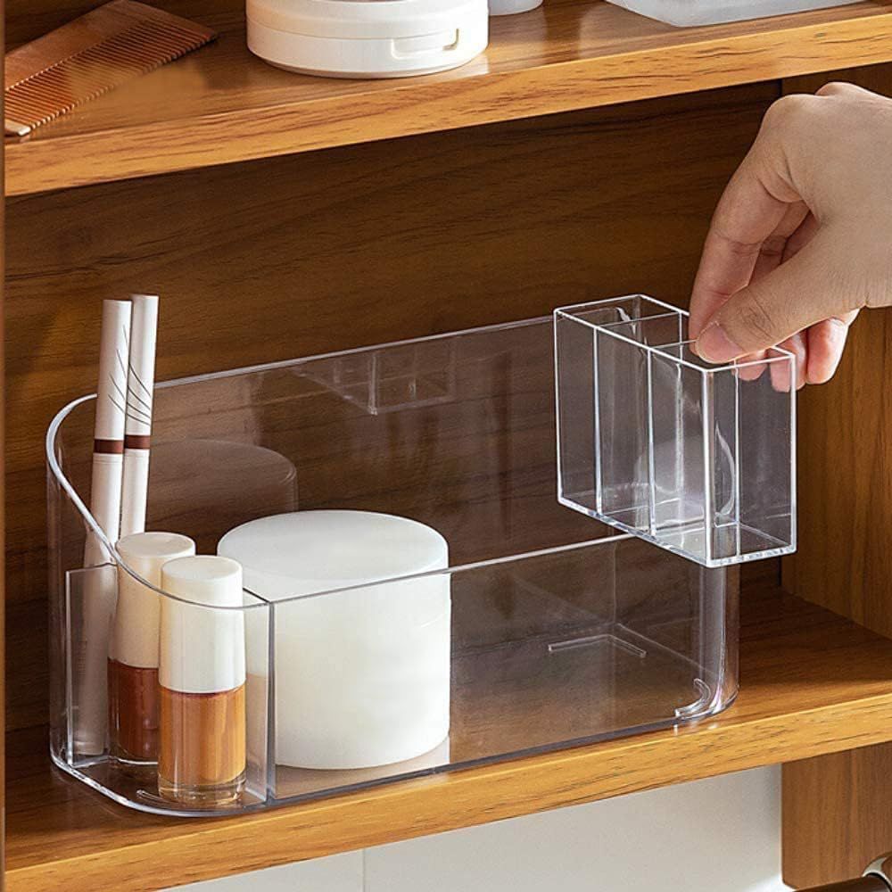 Acrylic cosmetics storage cabinet view 3
