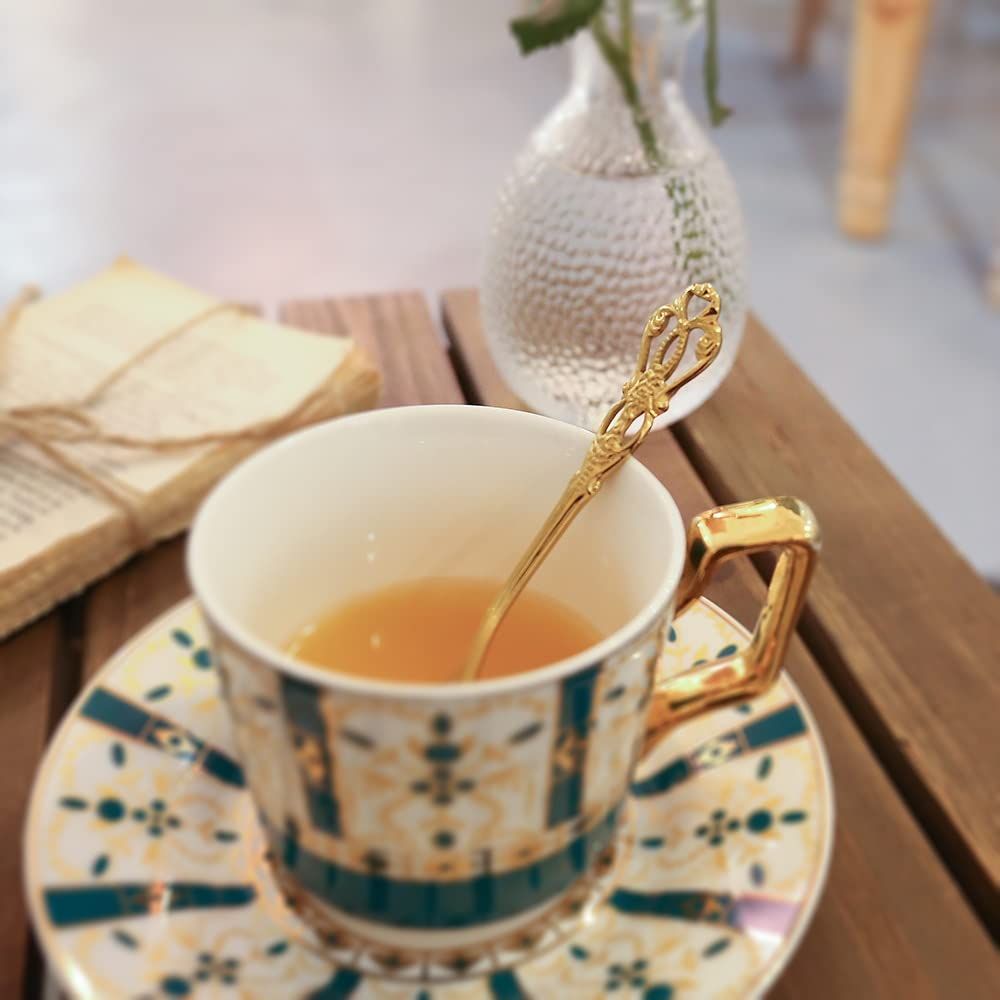 2pcs， Stainless Steel Dessert Spoon Creative Tableware Dessert Spoon Ice-Cream view 3