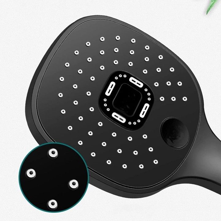 Shower Head 3-function Handheld Shower Head Stainless Steel Pressurized view 5