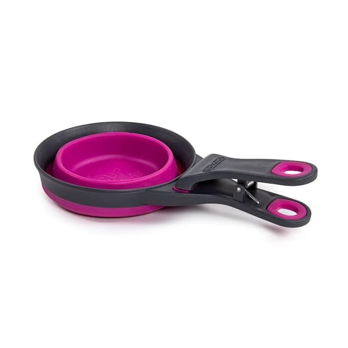 Pets Collapsible Collapsible Dry Dog Food Scoop and Dog Food Bag Clip view 5