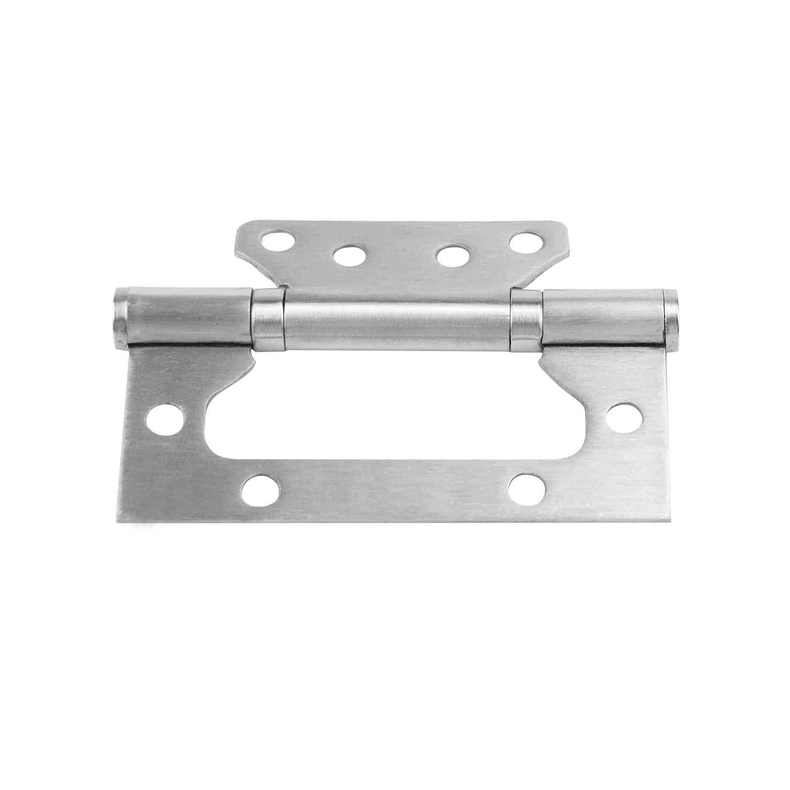 2pcs，Non mortise and tenon door hinge double fold docking cabinet stainless view 5