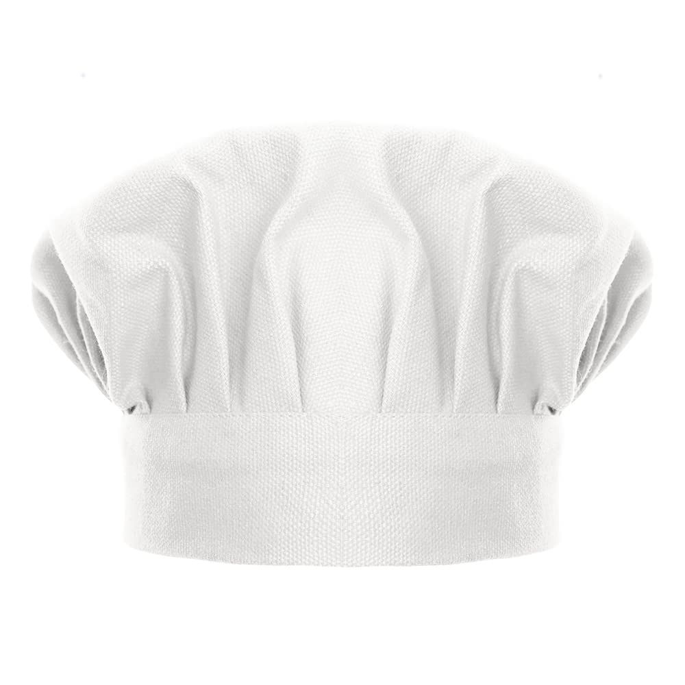 Chef Hat Adjustable Elastic Baker Kitchen Cooking Chef Cap