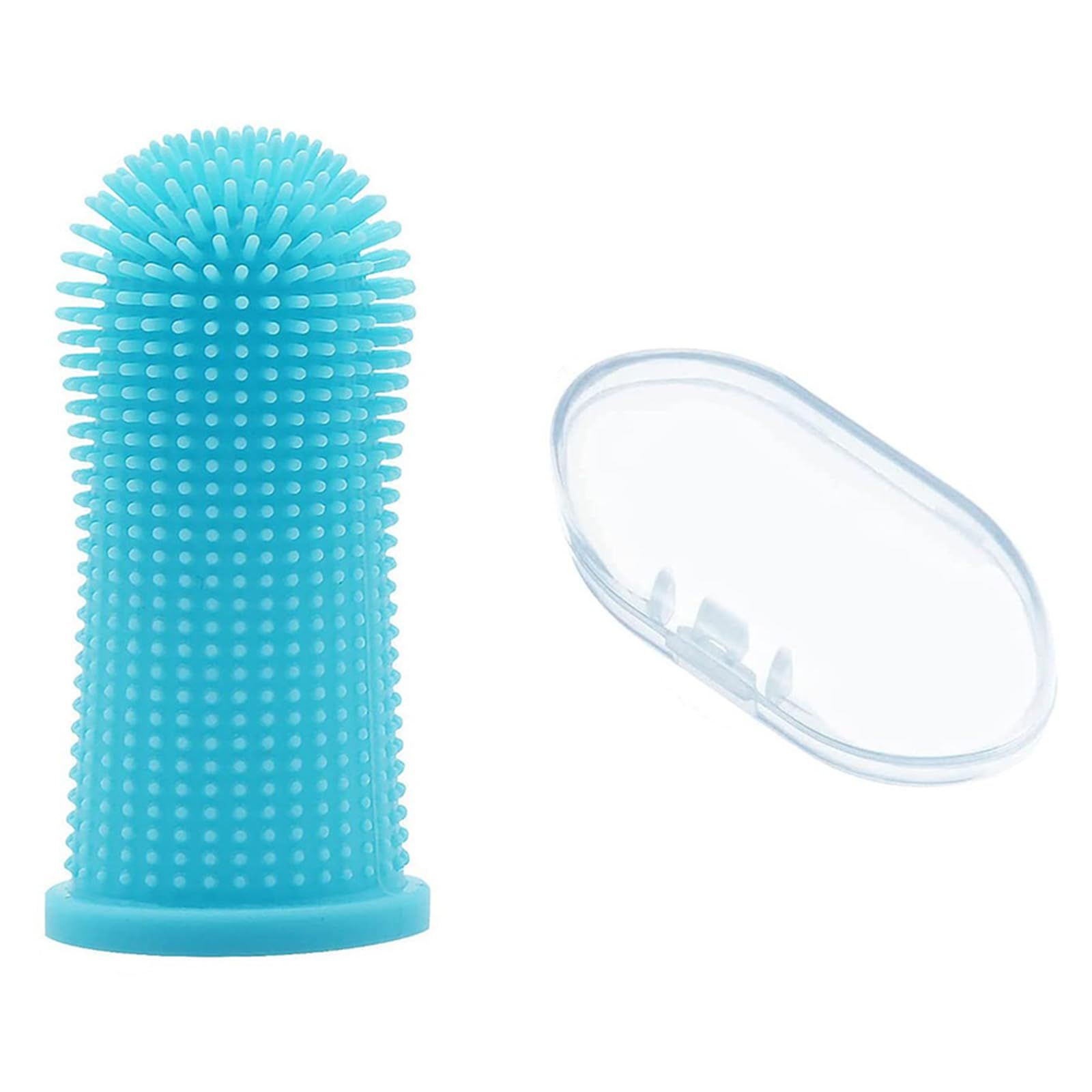 Pet Finger Toothbrush 360º Finger Toothbrush Puppy Toothbrush Cat Toothbrush