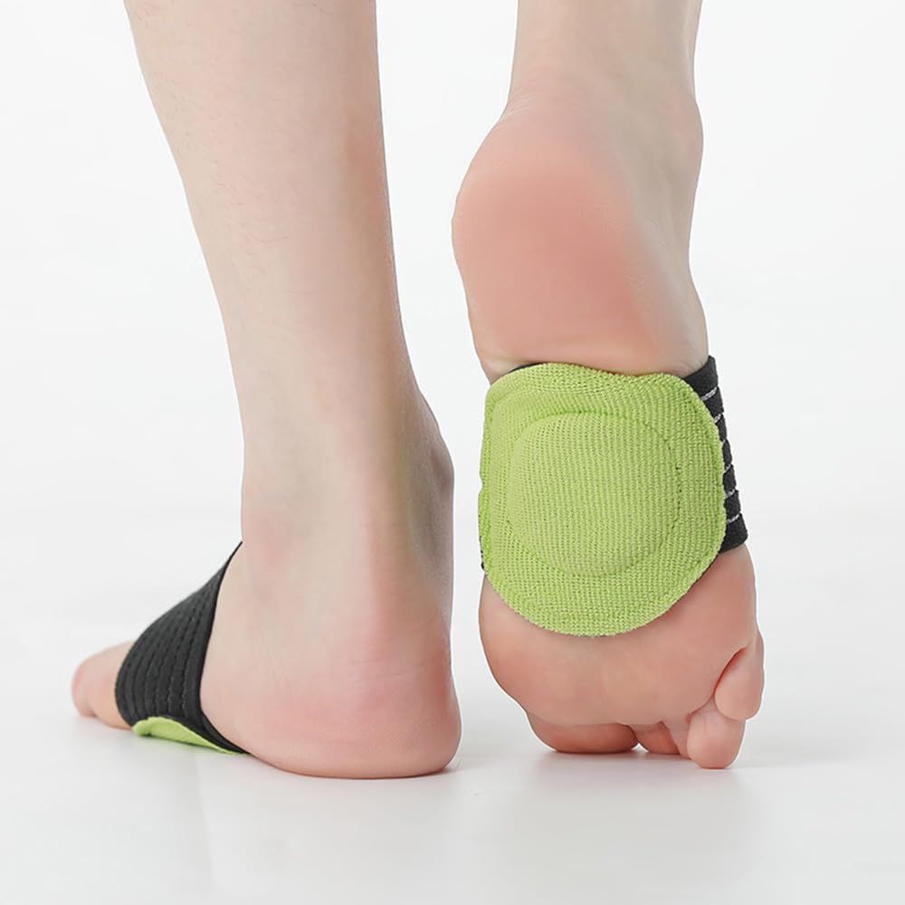 Arch Support with Footpad [Upgraded Non-Slip Unisex Wearable] view 2