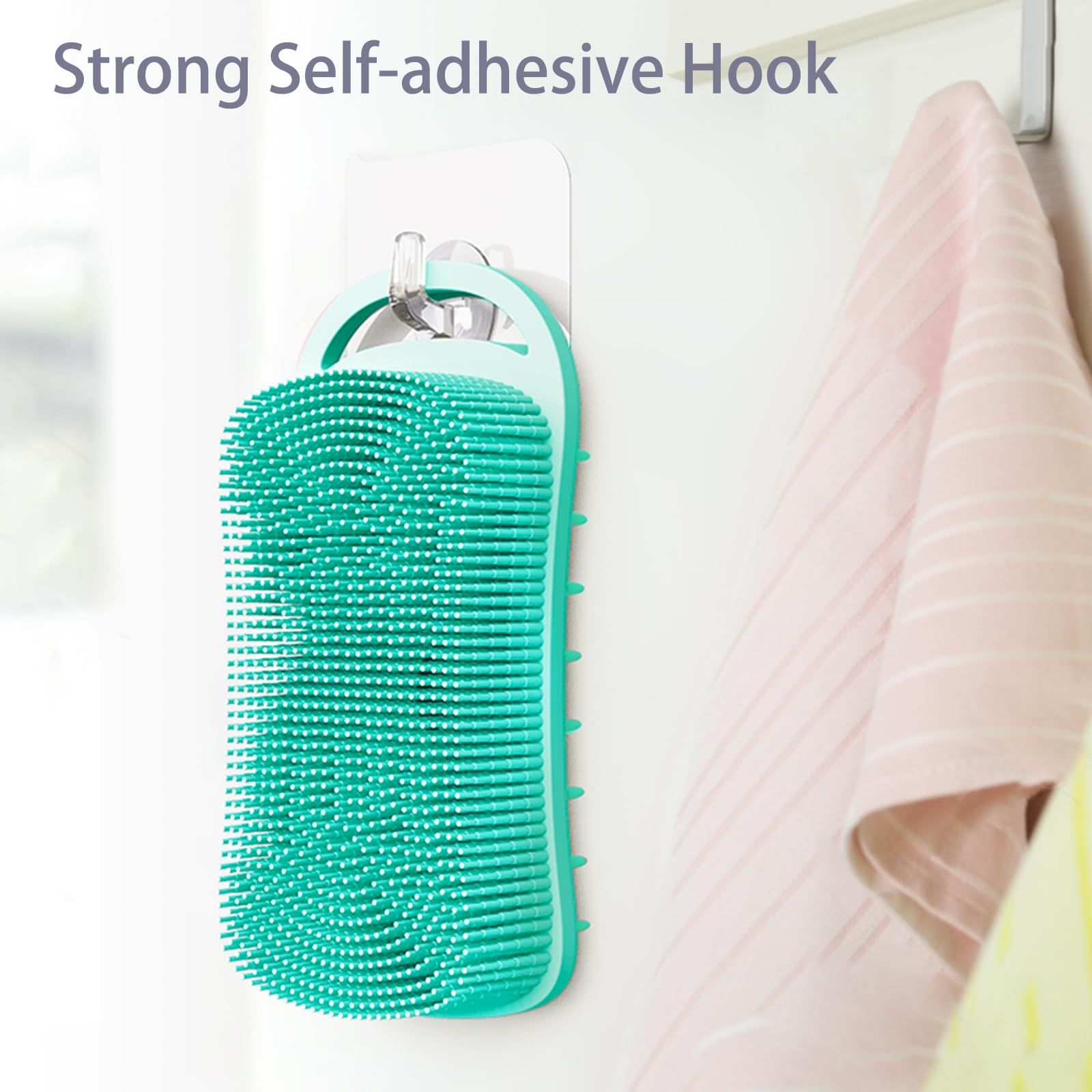Silicone Non-Scratch Sponges Food-Grade Cleaning Brush for Kitchen Dishwash view 3