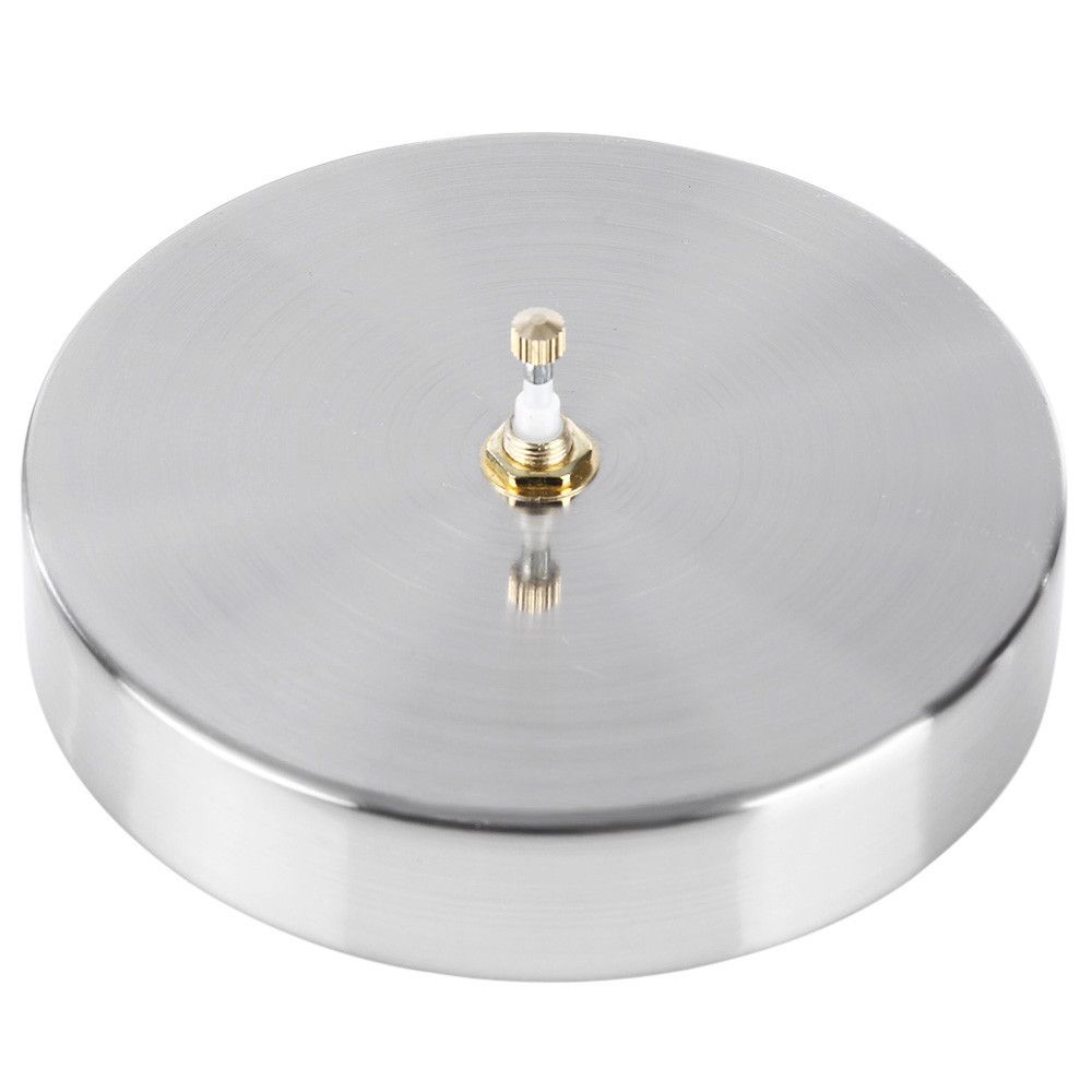 silvery 3D Clock Hands, DIY Large Clock Movement Mechanism with 39cm Long view 3