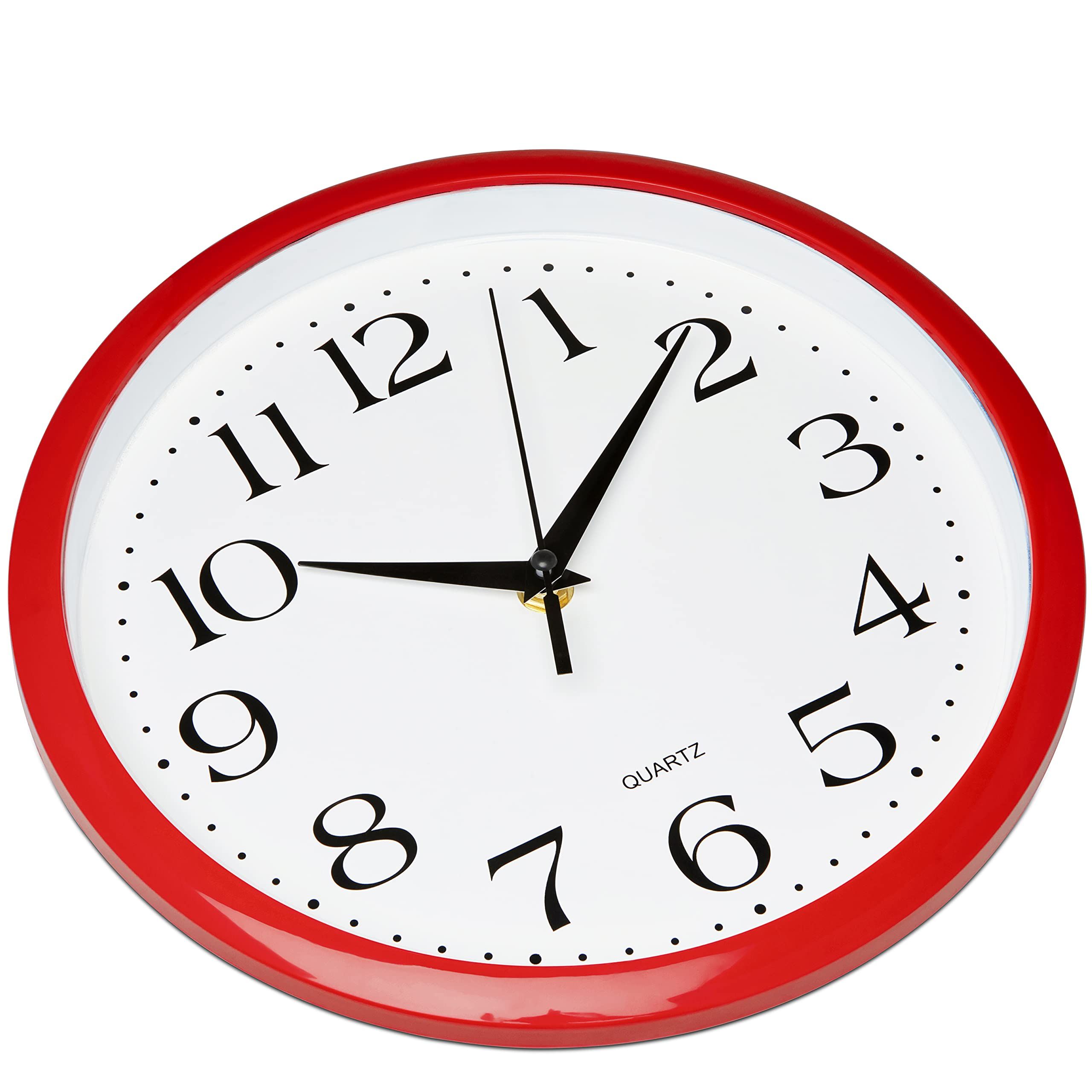 Quality Quartz Battery Operated Round Easy to Read view 2