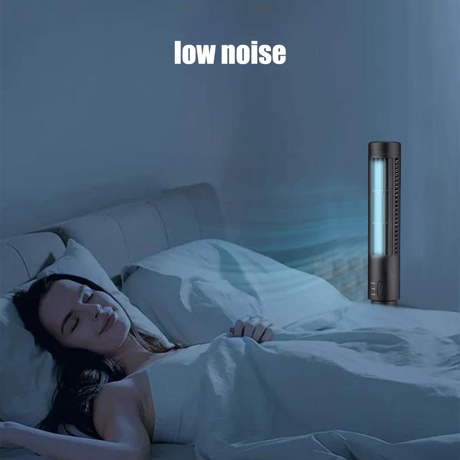 Fan Electric Fan Mini Portable Vertical Air Conditioner Bedroom Air view 5