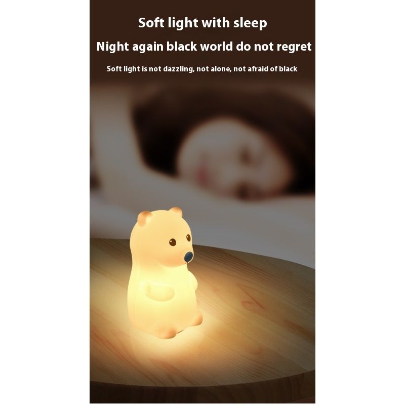 Night Light for Kids, Cute Night Lamp Bedroom Nightlight for Baby Girl Boy view 3