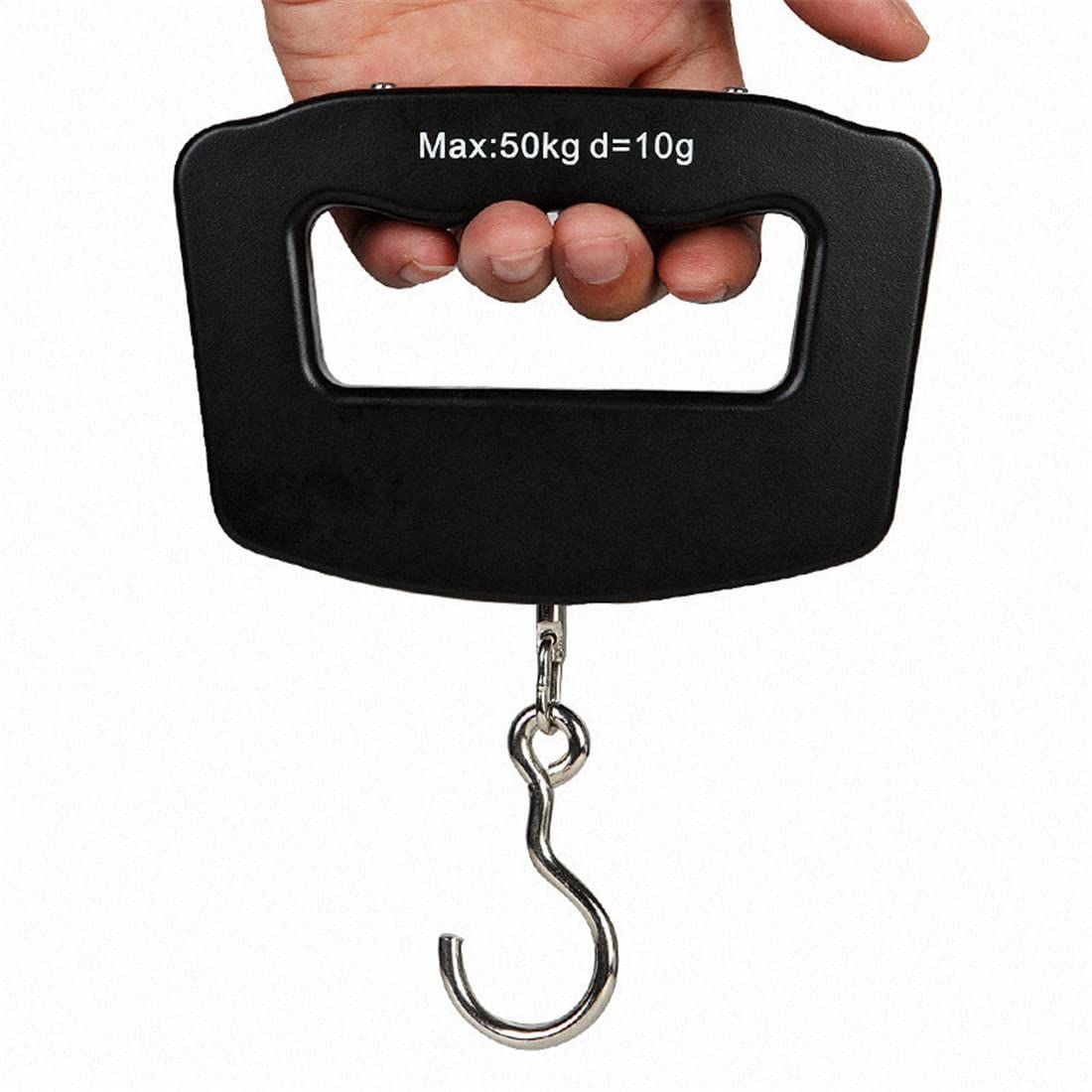 Luggage Scale, LCD Display Travel Fish Digital Luggage Scales 50kg/10g — image 1