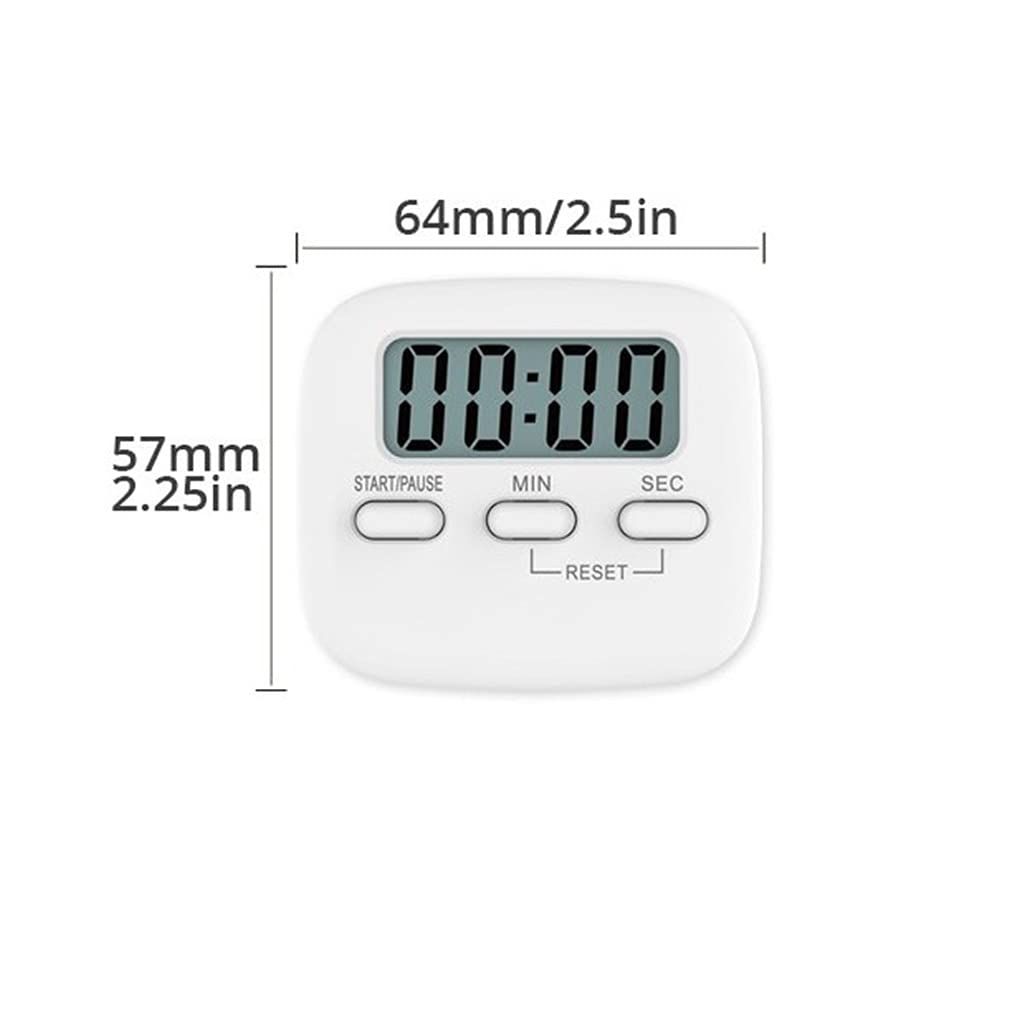 Large LCD Digital Kitchen Countdown Timer Stopwatch Alarm with Stand Kitchen view 5