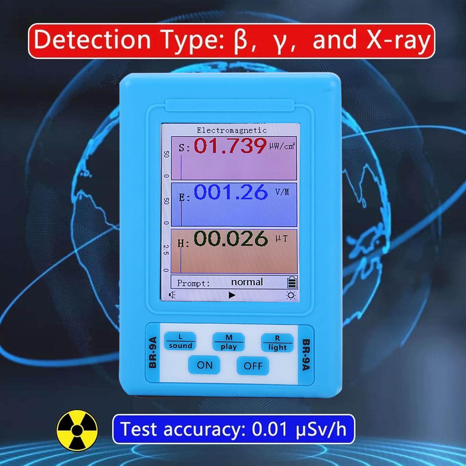 Multi Nuclear Radiation Detector Geiger Counter Radiation Detector Radiation view 3