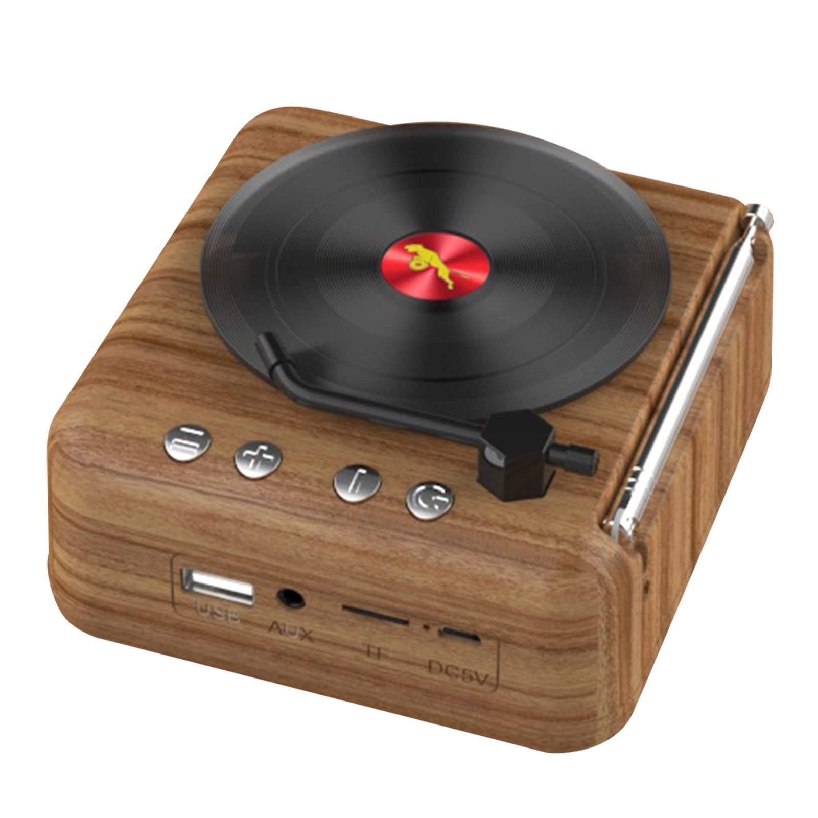 （Wood color）Portable Bluetooth Speaker Wireless