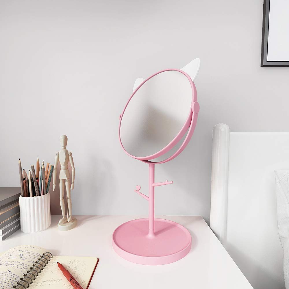 Nonebranded Vanity Mirror The Desktop Makeup Mirror for Teenager With Girls Gifts view 2