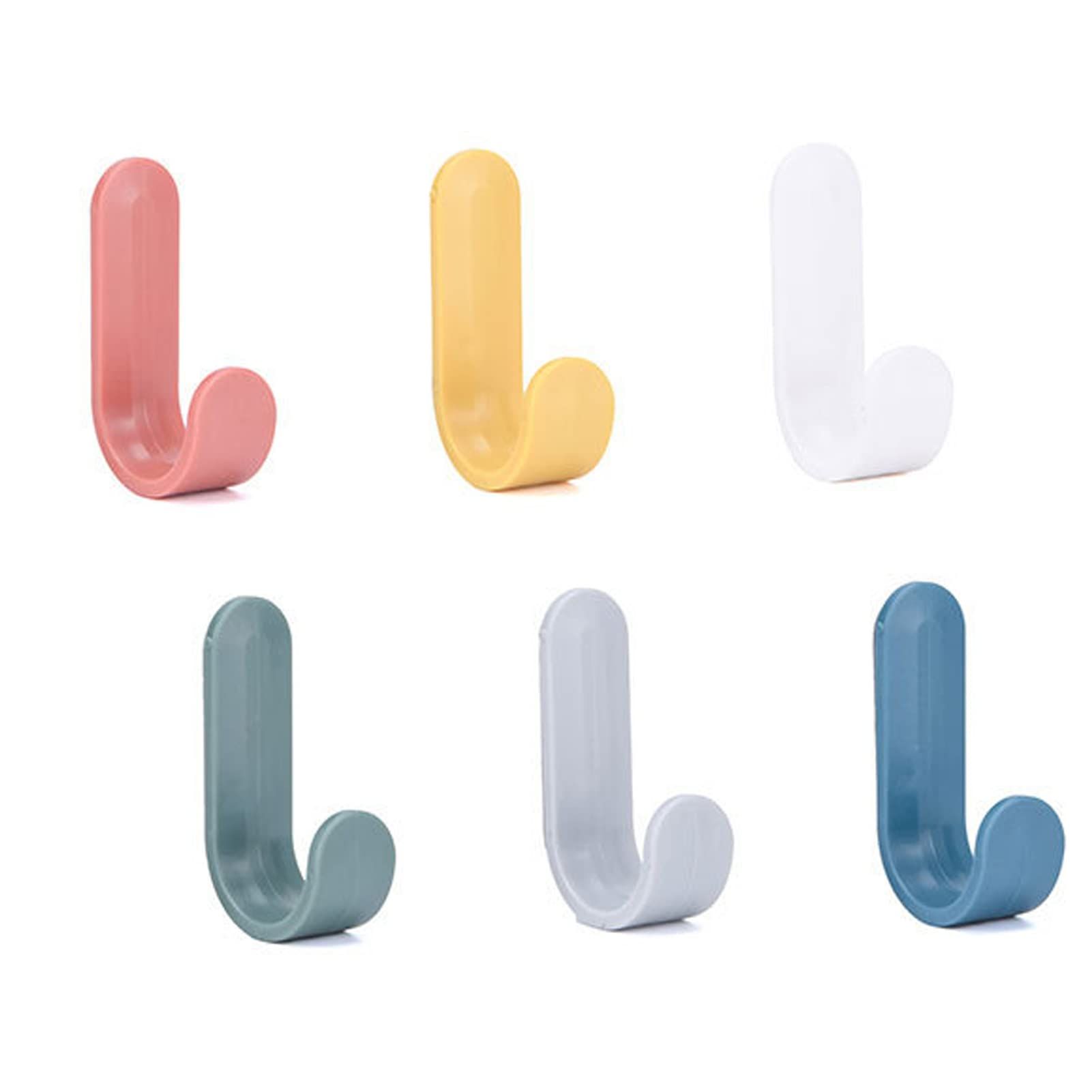 Adhesive Hooks Utility Wall Key for Decorative Holder Rack Self Towels — image 1