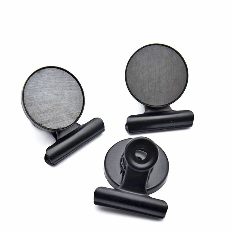 10 pcs Magnetic Clips,Metal Clips,Refrigerator Whiteboard Wall Magnetic Memo view 2
